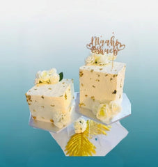 Blossom wedding cake