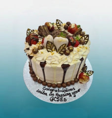 Dark fruit cake