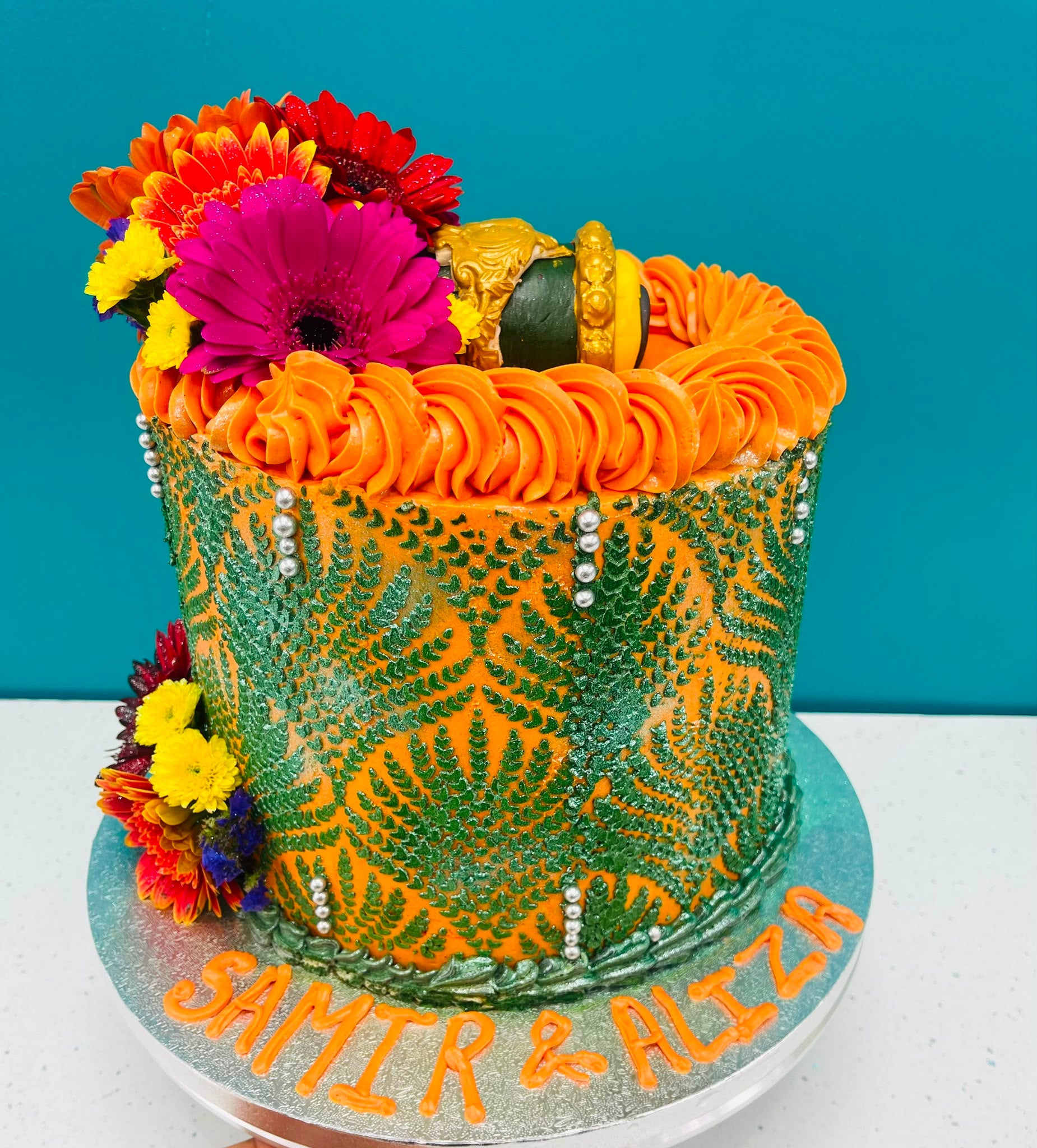 Decorated occasion cake