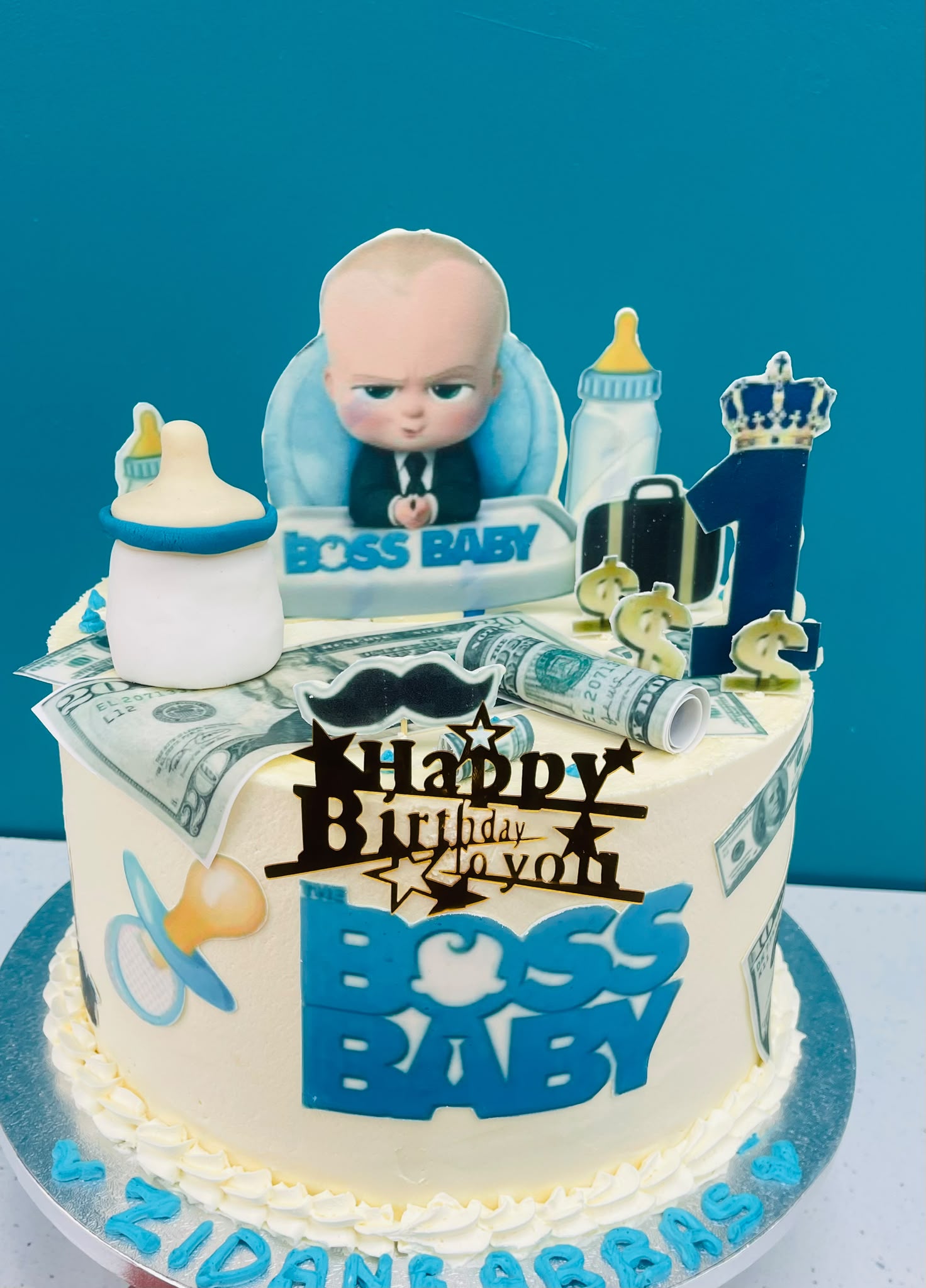 Kids character cake